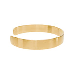 PMZ Signature Cuff Bracelet – 18K Gold PVD